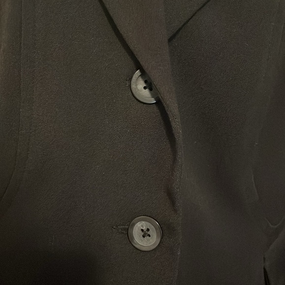 Rafaella Two Button Black Blazer - Picture 2 of 8
